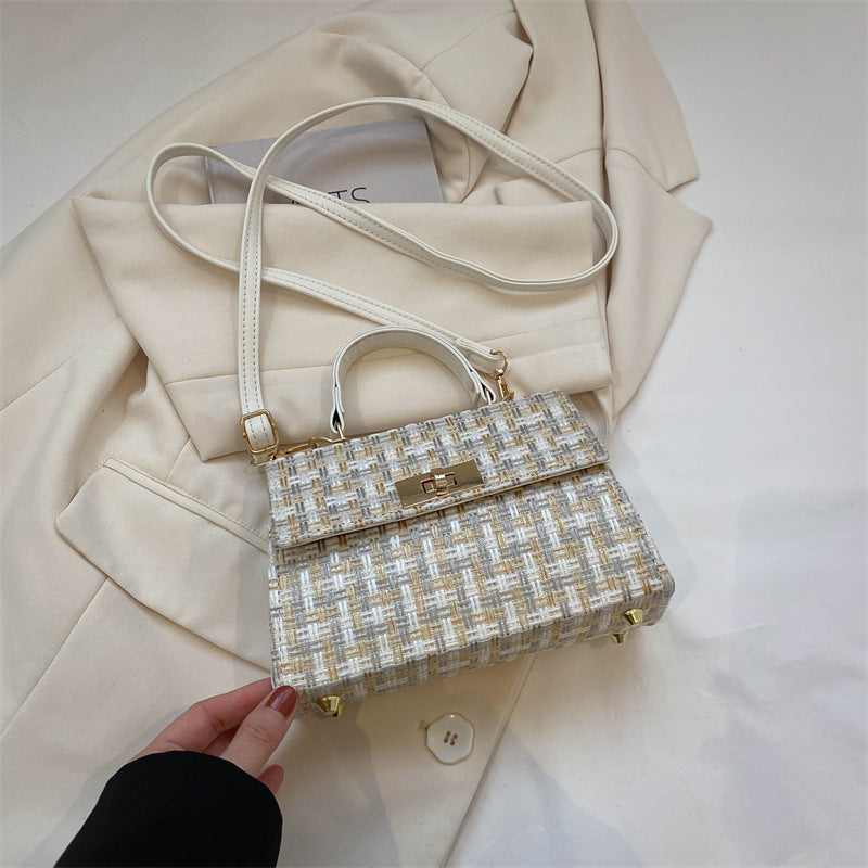 Isabelle - Woven Top Handle Crossbody