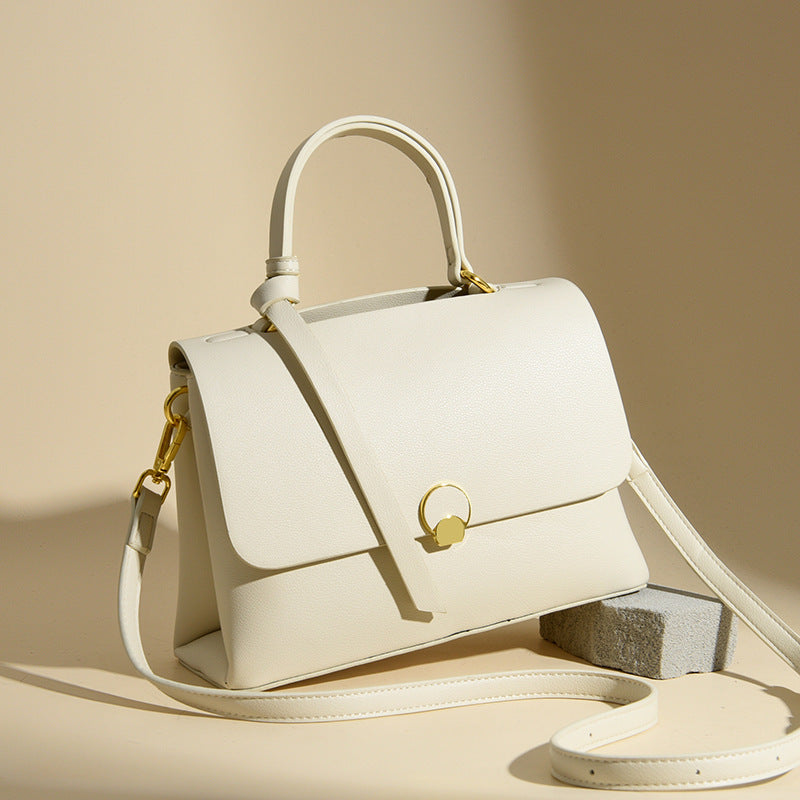 Sophia - Two-Tone Top Handle Crossbody