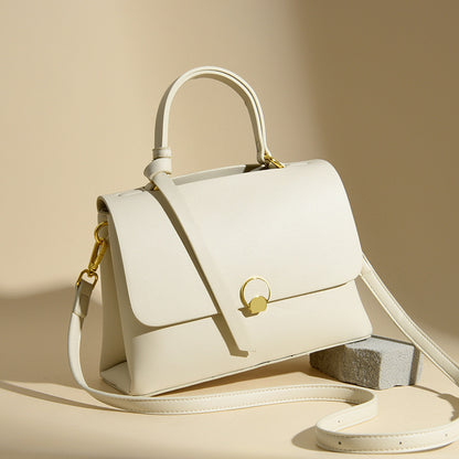 Sophia - Two-Tone Top Handle Crossbody