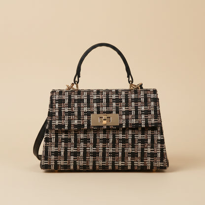 Isabelle - Woven Top Handle Crossbody