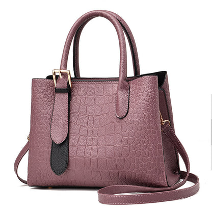 Zara - Croc-Embossed Commuter Tote
