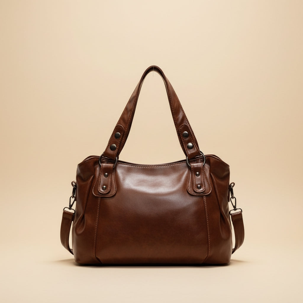 Nina - Retro Slouchy Shoulder Bag