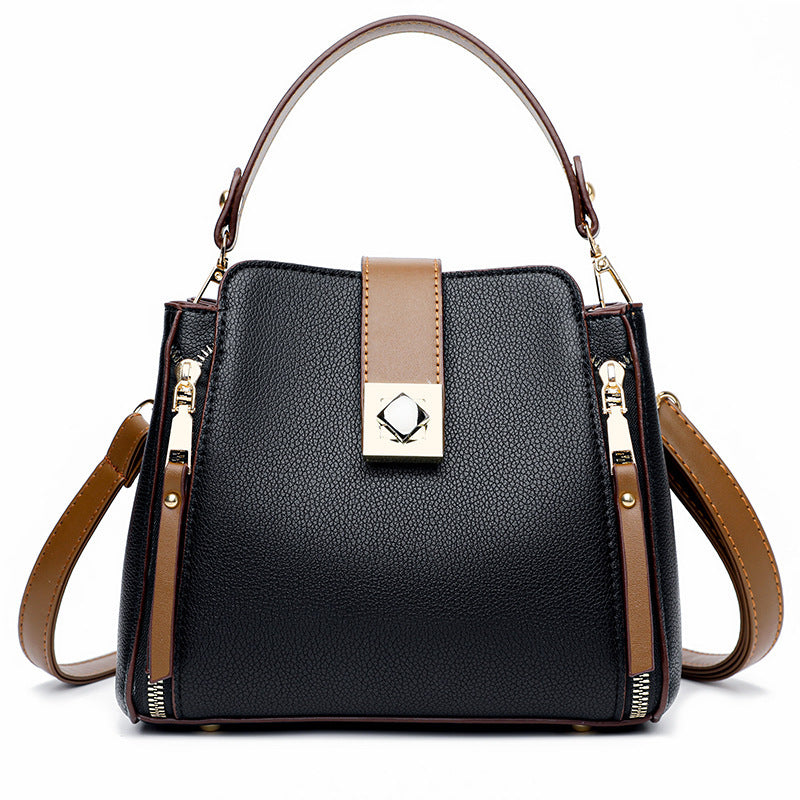 Gabriella - Two-Tone Organizer Crossbody