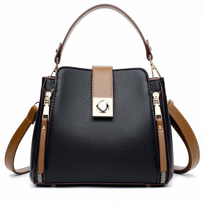 Gabriella - Two-Tone Organizer Crossbody