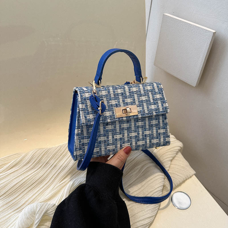 Isabelle - Woven Top Handle Crossbody