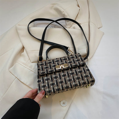 Isabelle - Woven Top Handle Crossbody