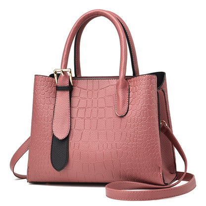 Zara - Croc-Embossed Commuter Tote